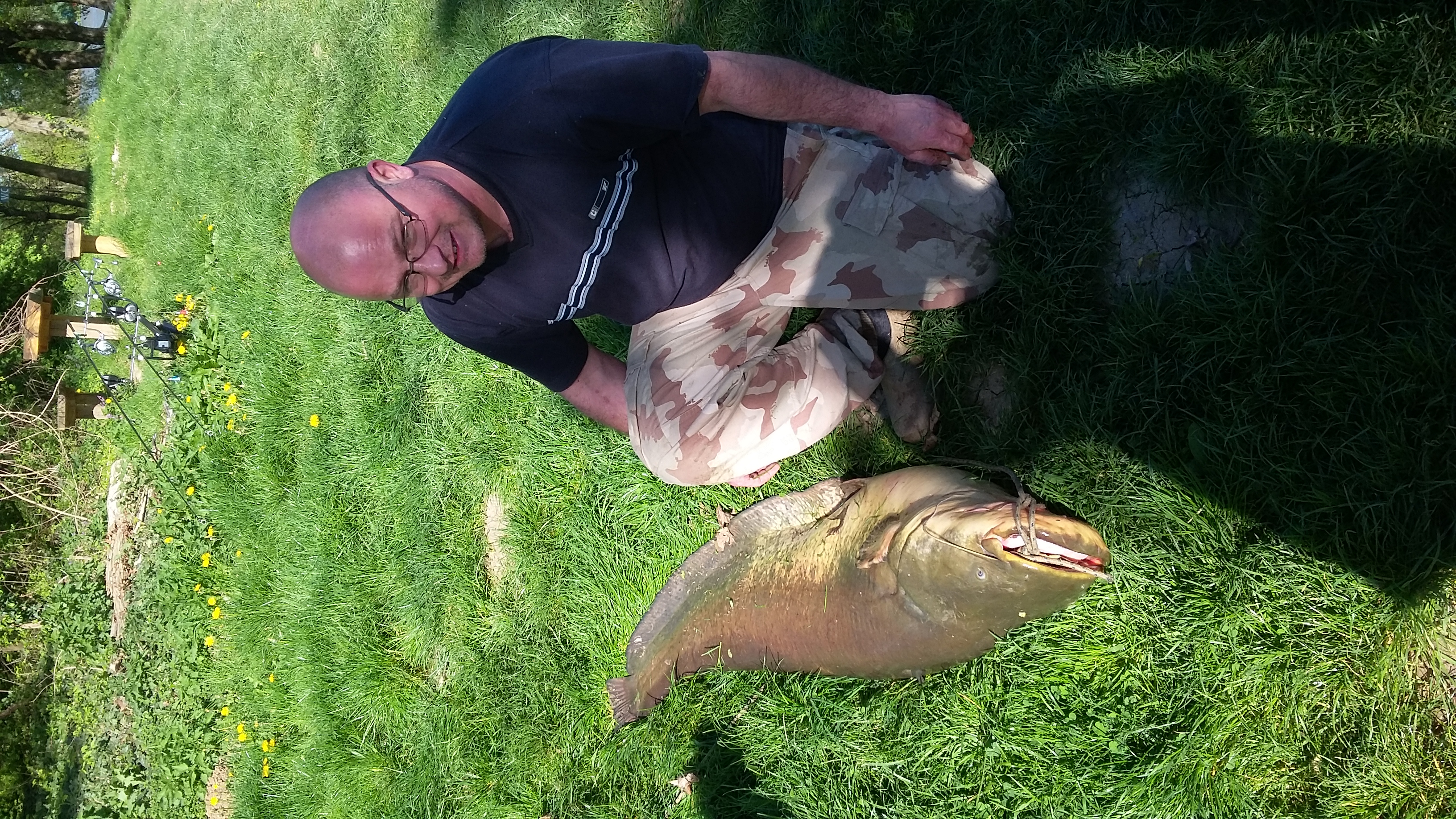 2016.04.16.Egy szép harcsa 37kg